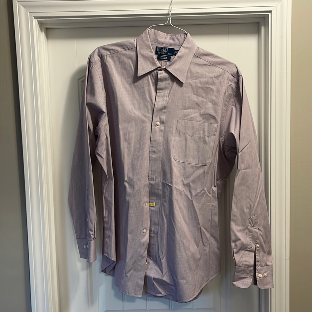 Polo Andrew Classic Fit Mens Striped Button Down (XL)